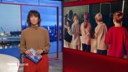 Die Moderatorin Theresa Pöhls © Screenshot 