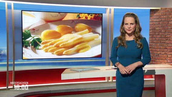 Tina Hermes moderiert Niedersachsen 18:00 © Screenshot 