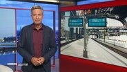 Thomas Görlitzer moderiert das Hamburg Journal 18.00. © Screenshot 