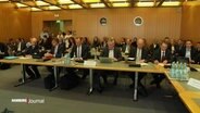 Sitzung des Innenausschusses der Hamburgischen Bürgerschaft. © Screenshot 