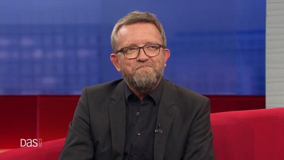 Biologe Michael Ohl zu Gast auf dem Roten Sofa © Screenshot 
