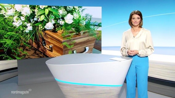 Die Moderatorin Frauke Rauner. © Screenshot 