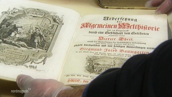 Alte Dokumente aus Stralsund. © Screenshot 