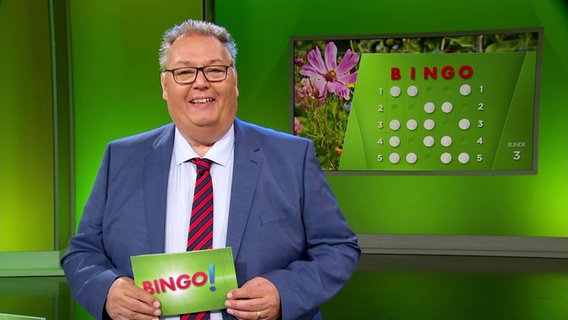 Bingo- Moderator Michael Thürnau. © Screenshot 