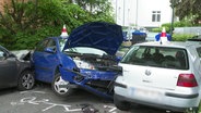 Unfall vor einer Grundschule. © Screenshot 