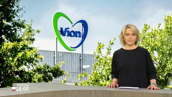 Marie-Luise Bram moderiert Schleswig-Holstein 18:00 Uhr. © Screenshot 