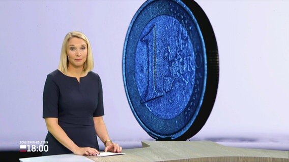 Die Moderatorin Alexandra Bauer. © Screenshot 