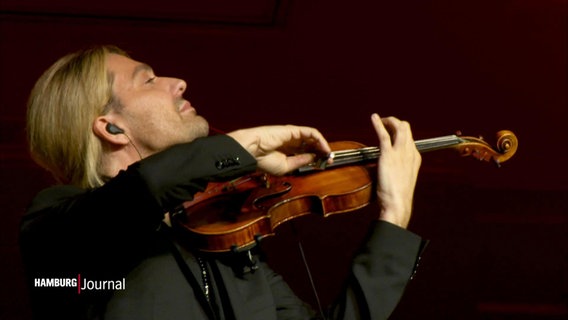 David Garrett spielt Geige © Screenshot 