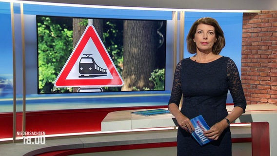 Sandrine Harder moderiert Niedersachsen 18:00 © Screenshot 