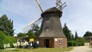 Eine Windmühle. © Screenshot 