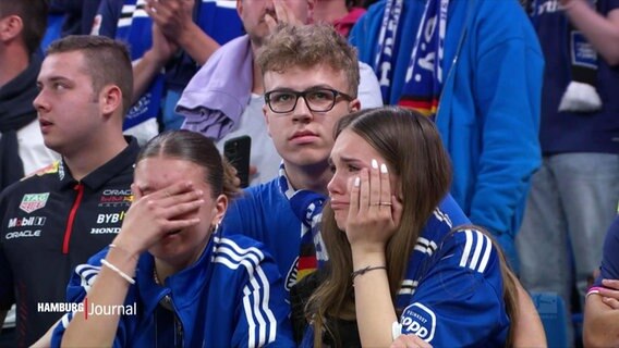 Enttäuschte HSV-Fans. © Screenshot 