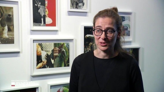 Die Künstlerin Svenja Maaß. © Screenshot 