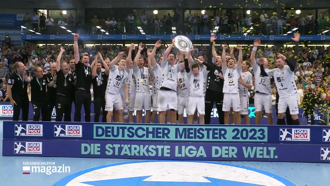 THW Kiel ist zum 23. Mal Deutscher HandballMeister NDR.de