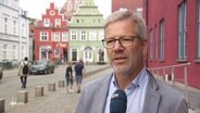 Bürgermeister von Greifswald, Stefan Fassbinder. © Screenshot 