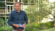 Thilo Tautz moderiert das Nordmagazin. © Screenshot 