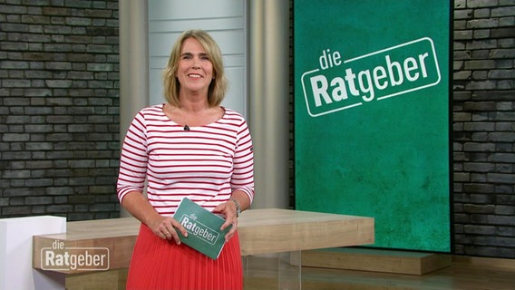 Anne Brüning moderiert die Sendung Die Ratgeber. © Screenshot 