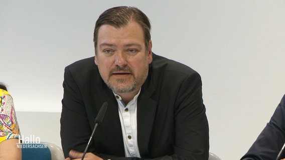 Florian Mosig vom Wirtschaftsministerium. © Screenshot 