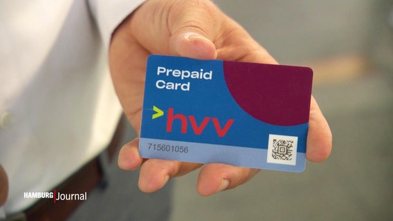 Die neue HVV Prepaid Card. © Screenshot 