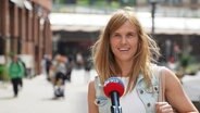Anne-Kathrin stellt ihre Hamburgerin des Tages vor. © Screenshot 