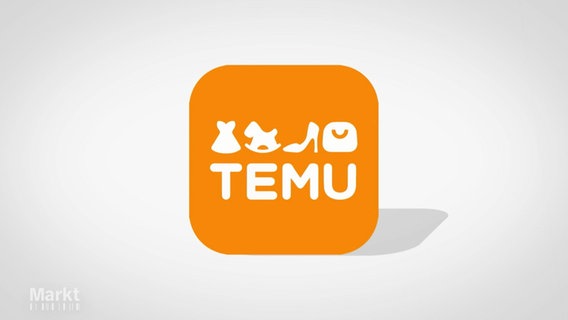 Das Logo vom Online-Shop Temu. © Screenshot 