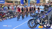 Radfahrende bei einem Triathlon © Screenshot 