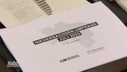 Eine ausgedruckte Version der Niedersachsen-Umfrage. © Screenshot 