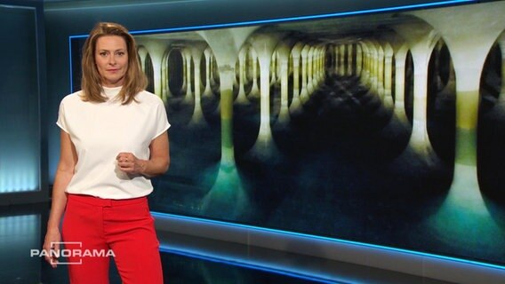 Anja Reschke moderiert Panorama am 13.07.2023. © Screenshot 