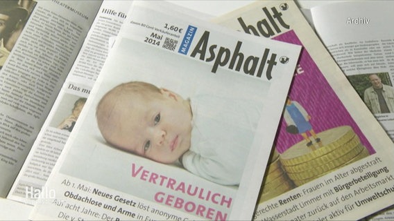 Ältere Ausgabe des Magazins "Asphalt". © Screenshot 