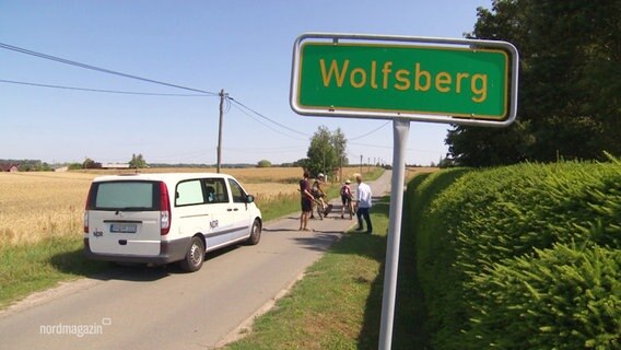 Das Ortschild von Wolfsberg © Screenshot 
