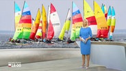 Alexandra Bauer moderiert Schleswig-Holstein 18.00. © Screenshot 
