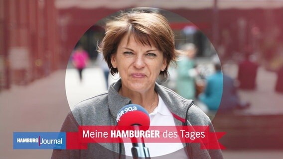 Tatiana aus Fuhlsbüttel kürt ihre Hamburger des Tages. © Screenshot 