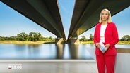 Alexandra Bauer moderiert Schleswig-Holstein 18:00. © Screenshot 
