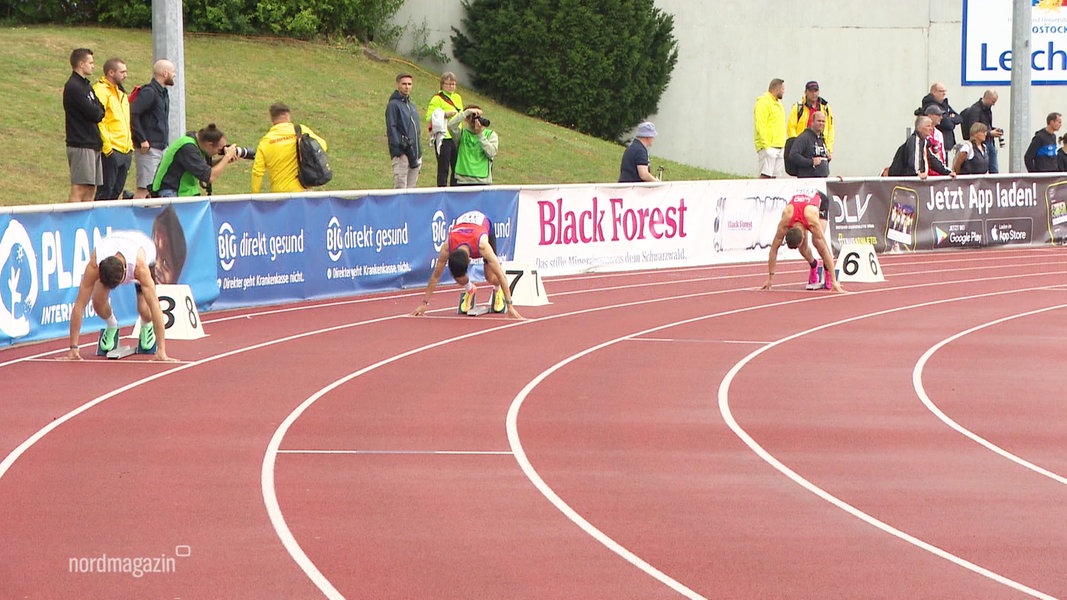 Deutsche LeichtathletikMeisterschaften U18/U20 in Rostock NDR.de