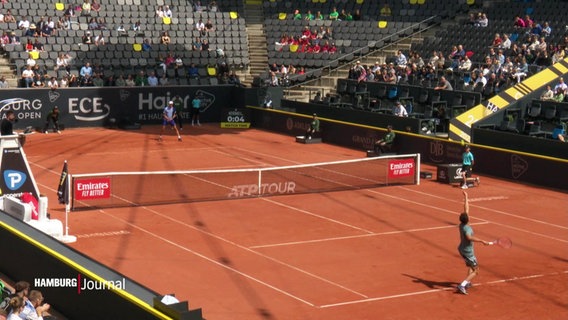 Tennisplatz am Rothenbaum in Hamburg © Screenshot 