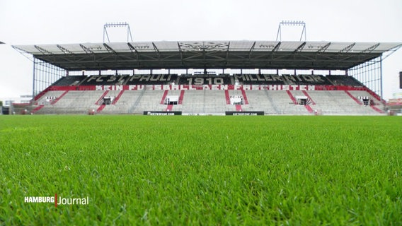 Grüner Rasen im Millerntor-Stadion. © Screenshot 