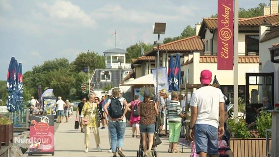 Die Promenade von Kühlungsborn. © Screenshot 