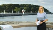 Alexandra Bauer moderiert Schleswig-Holstein 18.00. © Screenshot 