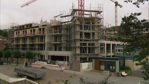 Eine Baustelle in Mecklenburg-Vorpommern. © Screenshot 