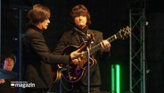 The Cavern Beatles auf der Bühne. © Screenshot 