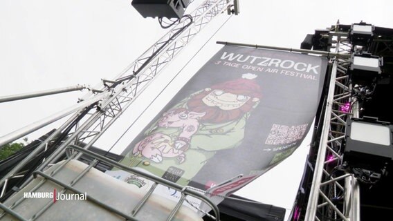 Banner vom Wutzrock-Festival. © Screenshot 
