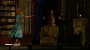 Szenen von der Bühne aus "Die blaue Hand". © Screenshot 