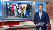Johannes Avenarius moderiert Niedersachsen 18.00. © Screenshot 