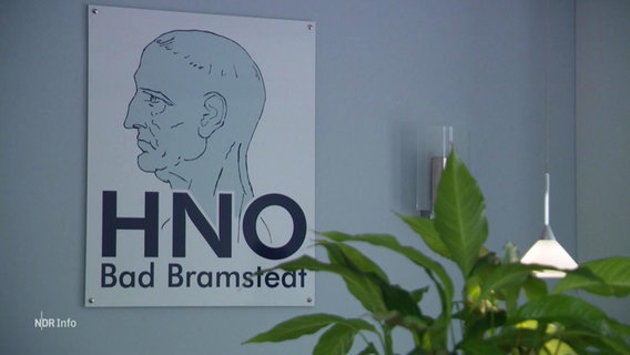 Eine HNO Praxis in Bad Bramstedt. © Screenshot 