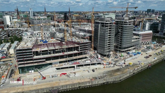 Baustelle in der Hafencity. © Screenshot 