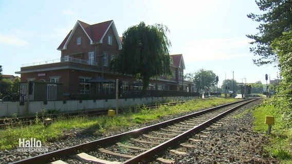 Das neue Bahnhofsgebäude in Nordhorn © Screenshot 