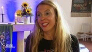 Marcella Becker im Interview. © Screenshot 