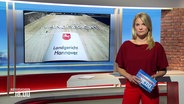 Kathrin Kampmann moderiert Niedersachsen 18.00. © Screenshot 