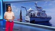 Romy Hiller moderiert NDR Info 17:00. © Screenshot 