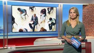 Kathrin Kampmann moderiert Niedersachsen 18.00. © Screenshot 