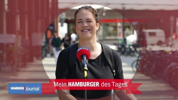 Alexa Scholz kürt ihren Hamburger des Tages. © Screenshot 